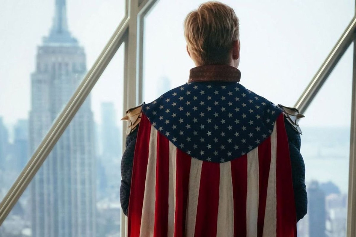 sci-fi superhero poster