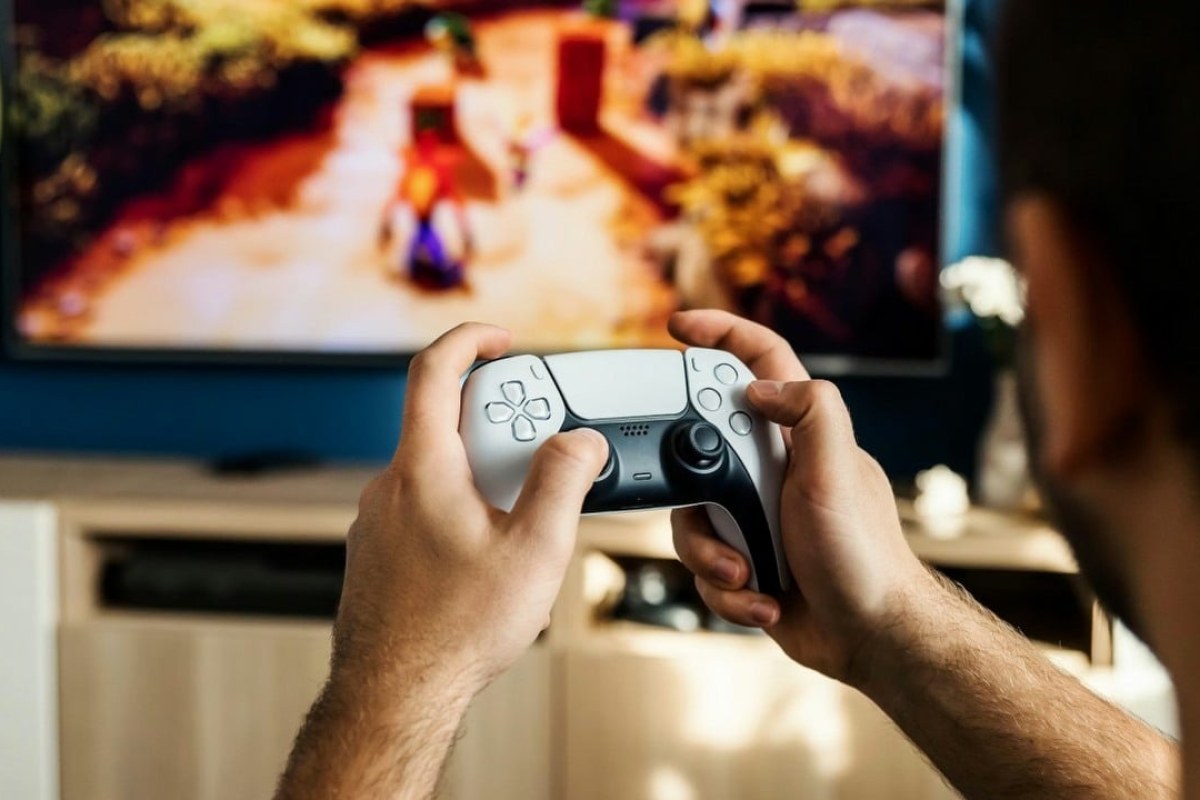 playstation controller screen