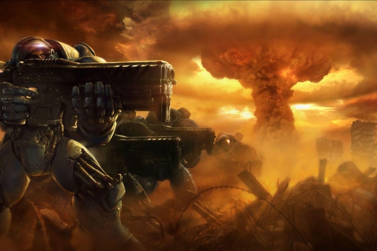 starcraft spaceship soldier