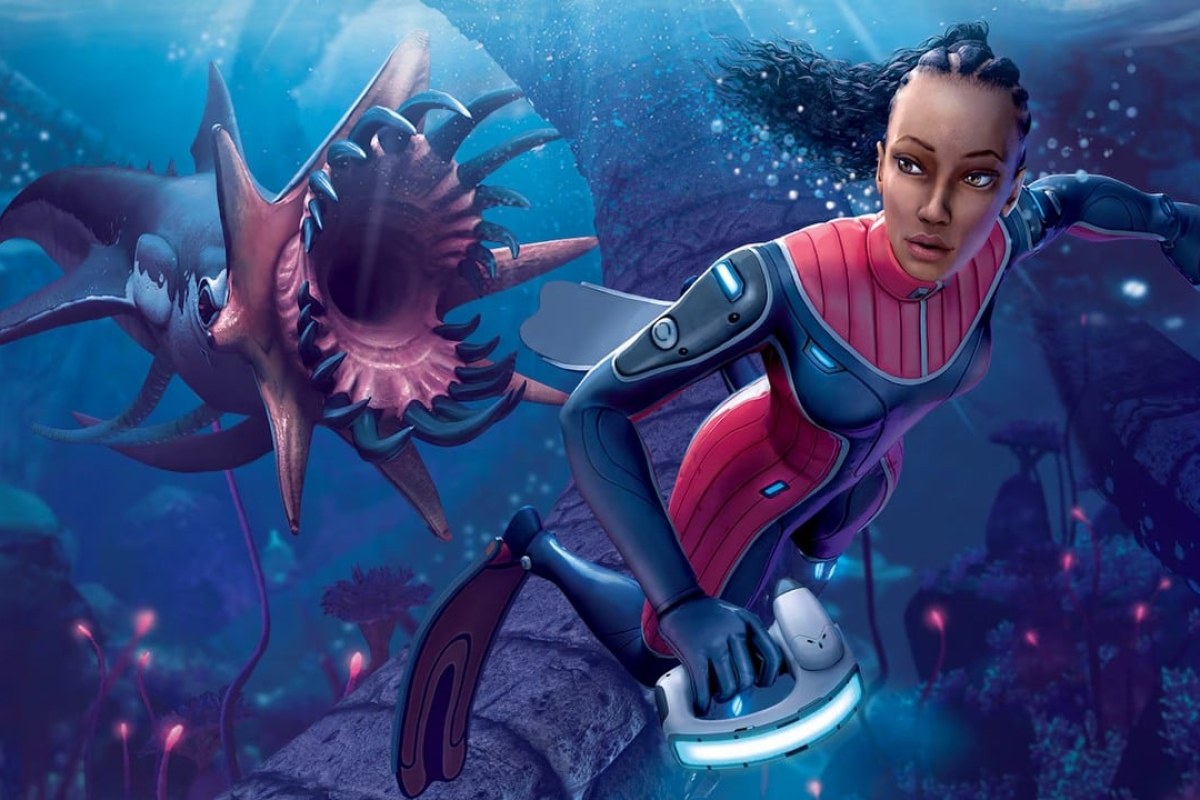 subnautica underwater scene