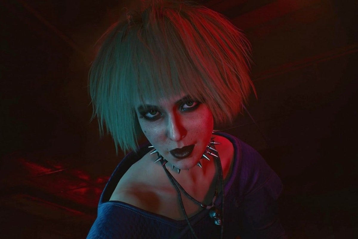 Misty Cyberpunk character