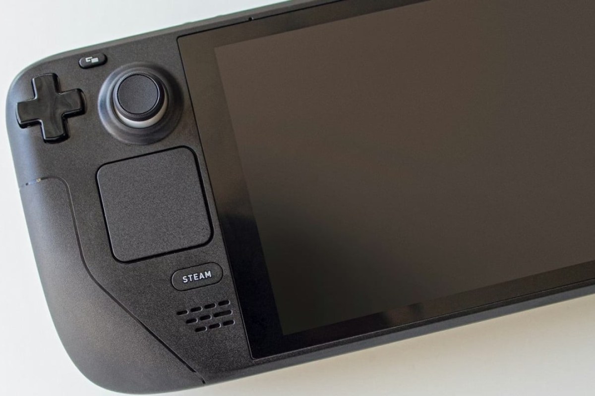 Steam Deck handheld