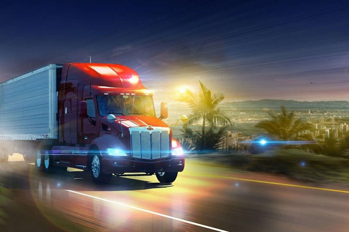 truck simulator dashboard