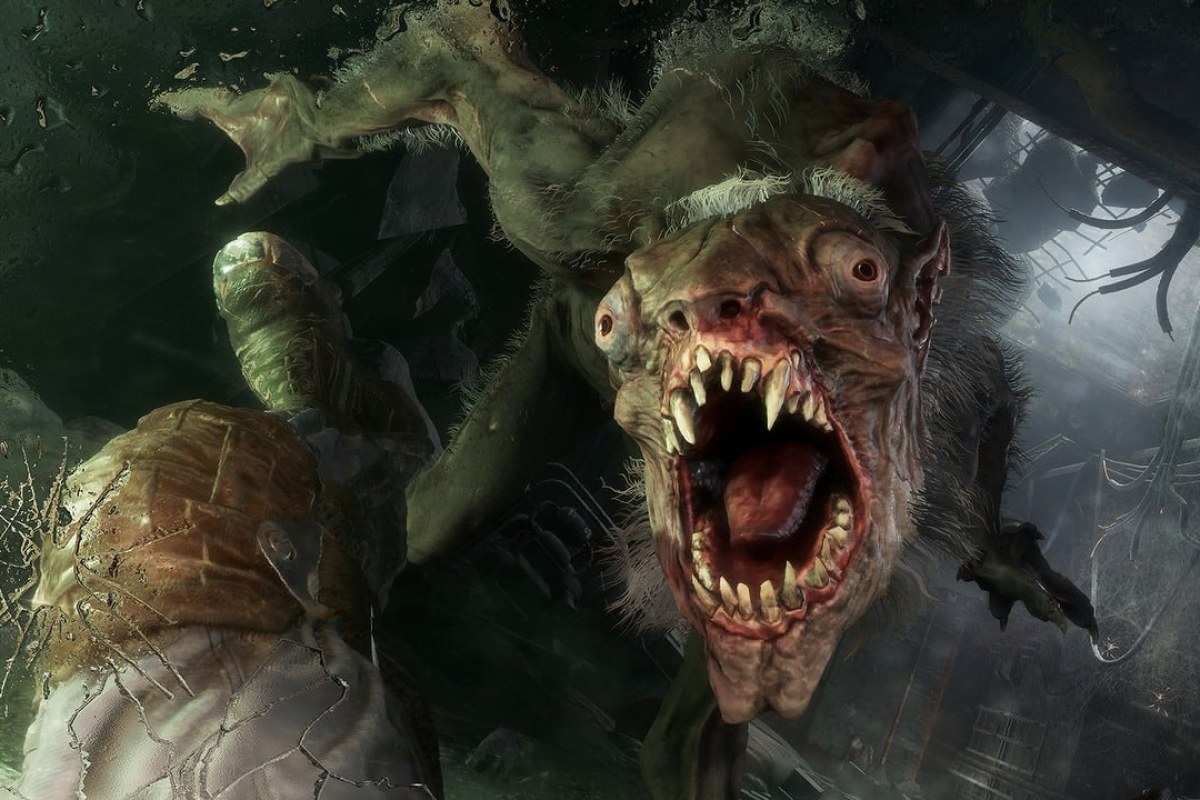 Metro game dark tunnel