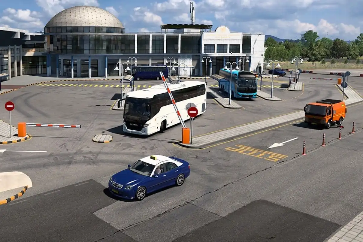 Dodatek z autokarami do ETS2 większym wyzwaniem niż się wydawało