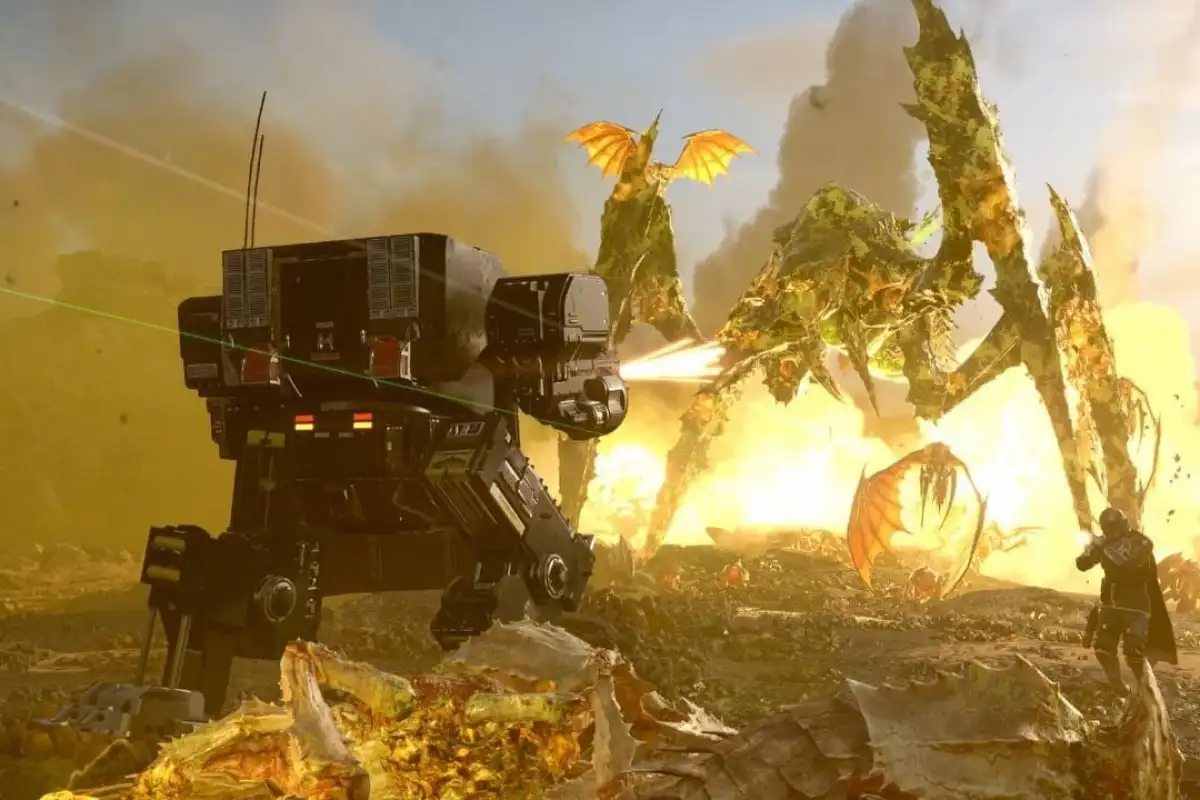 Nowy pojazd w Helldivers 2 za paywallem wywołuje burzę wśród graczy