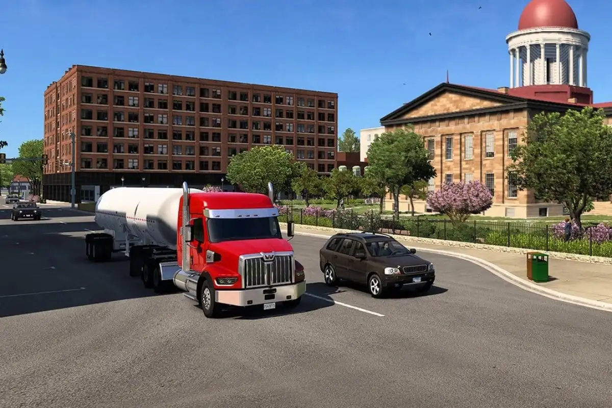 American Truck Simulator: Illinois – nowy gameplay pokazuje dbałość o szczegóły i relaksujący klimat jazdy