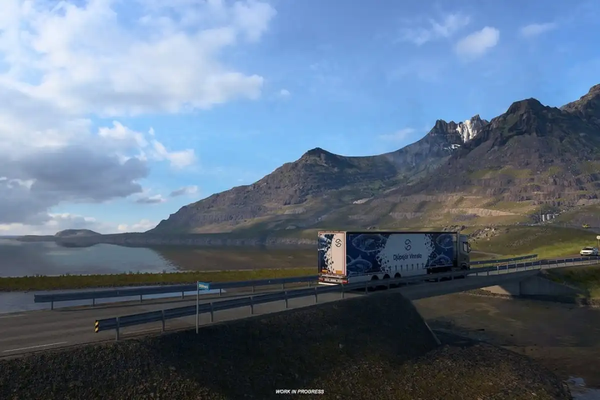 Islandzkie wyzwanie w ETS2: Twórcy walczyli z jednym elementem nowego DLC. Oto efekty